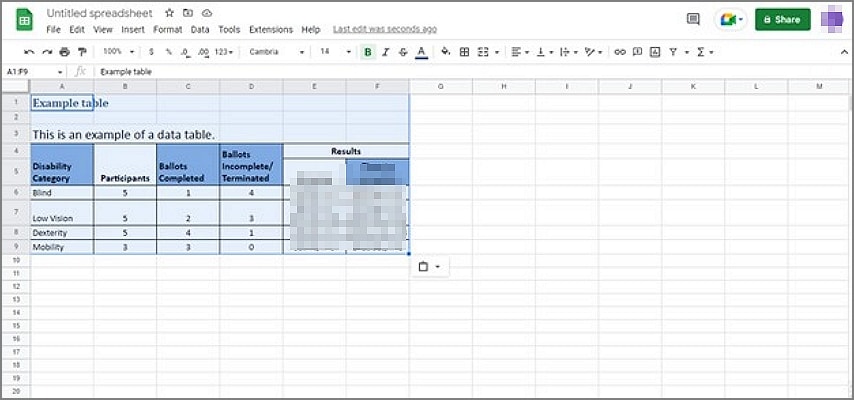 pdf to google sheets with google docs