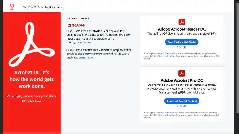 acrobat reader chrome download