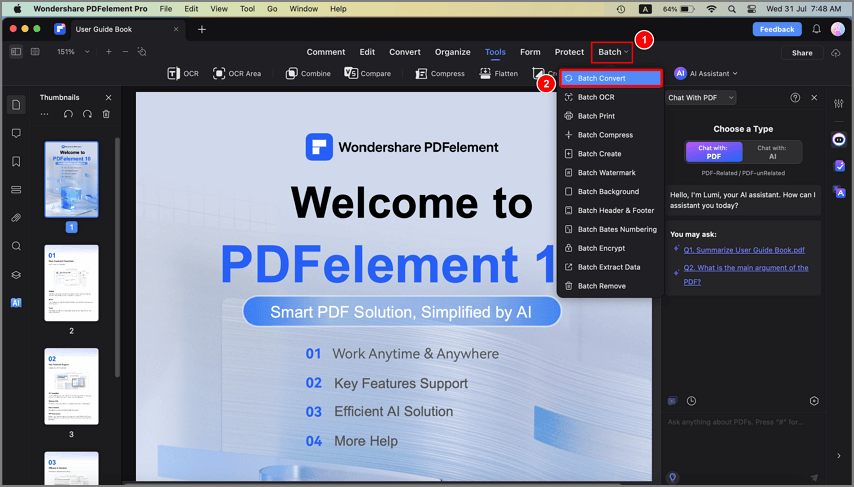 Batch PDF Converter