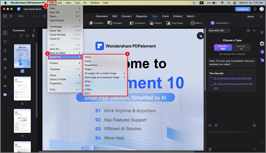 Simple Ways To Convert PDF To Word On Mac 6 Methods 