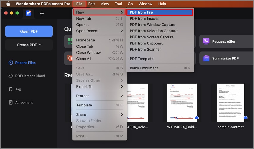 how to convert excel to pdf on mac