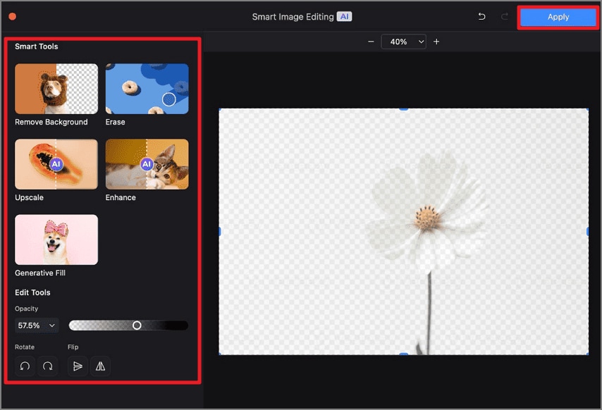 apply enhanced images