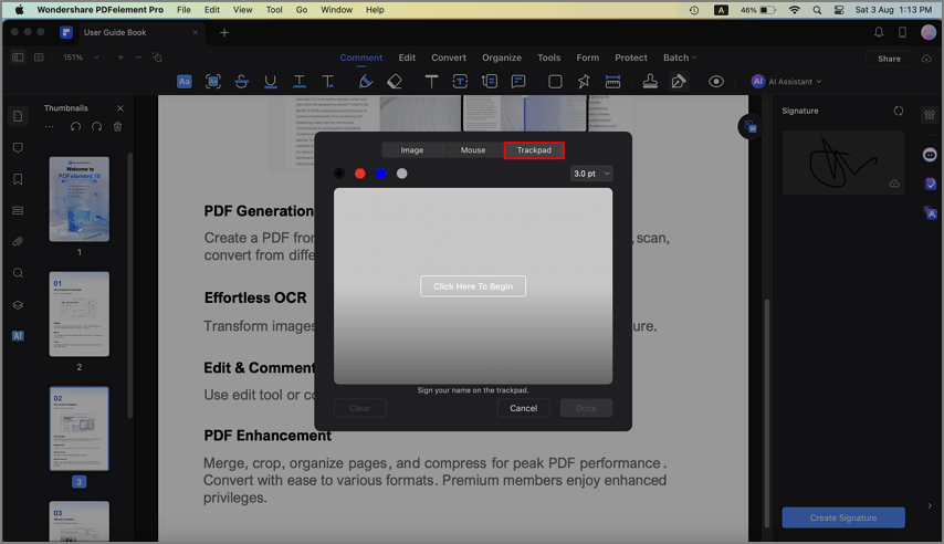 electronic signature