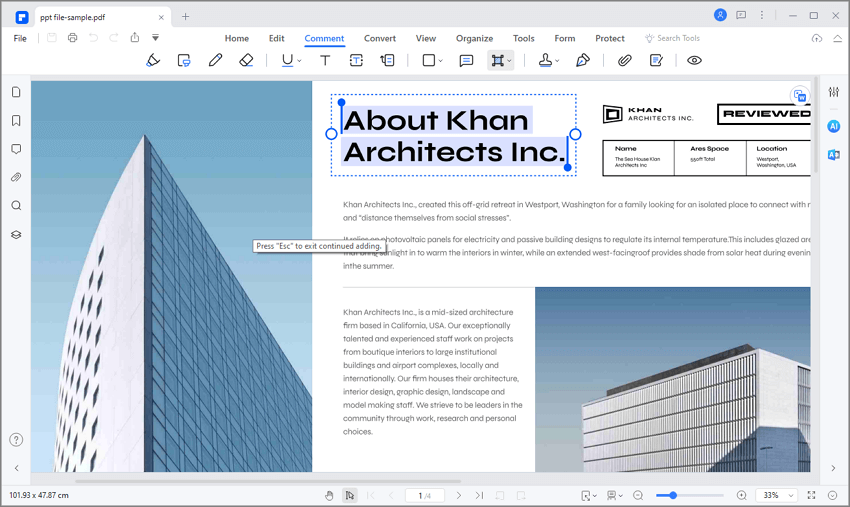 annotate pdf without pdfescape