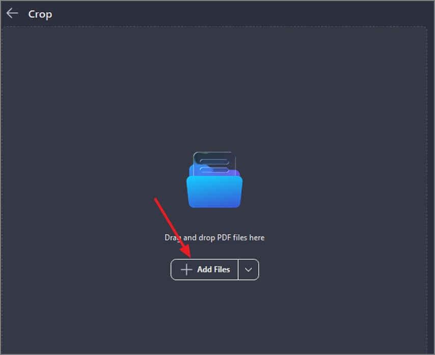 add files to crop