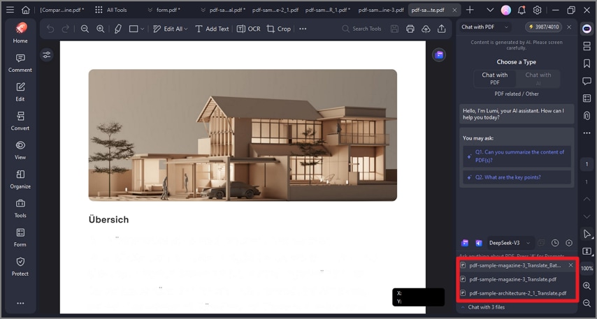 type prompt to chat with pdf