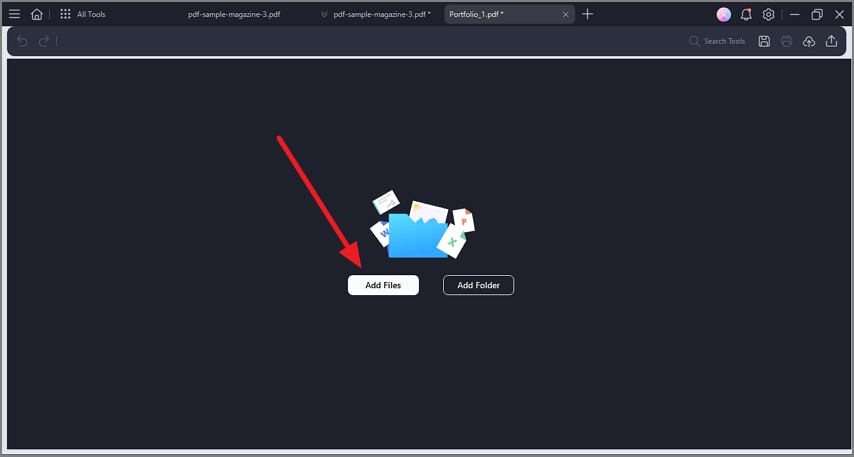 add multiple format files