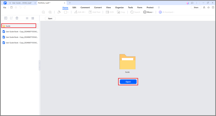 Visualizza i file PDF