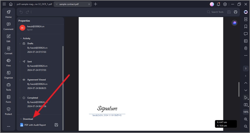 press download to save