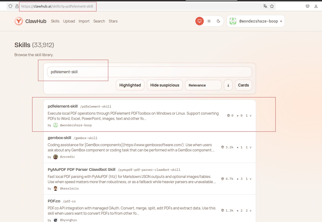 skillを取得してOpenClawに追加する