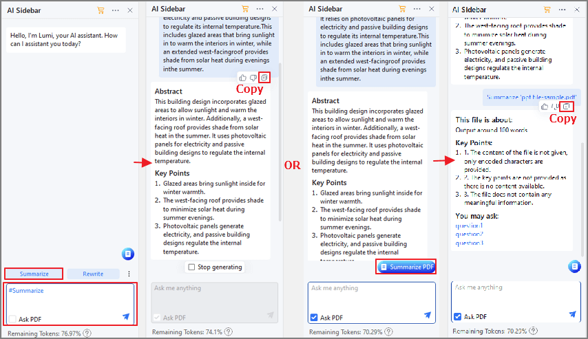 summarize text with chatgpt alternative