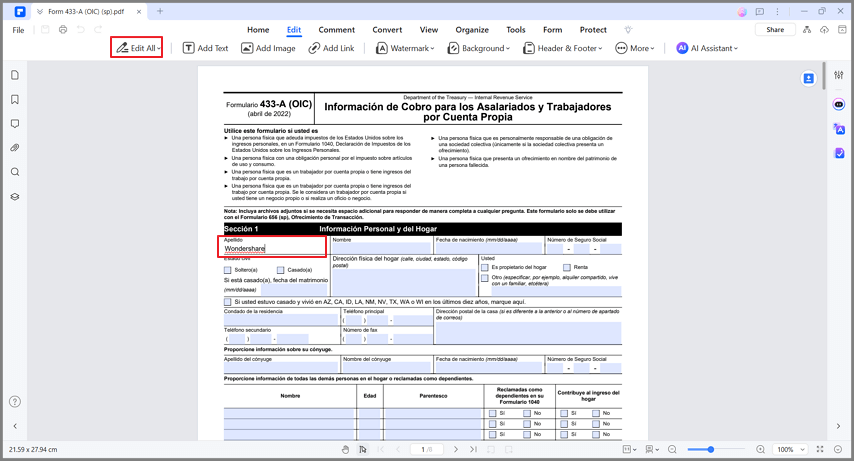 pdf fillable form creator free download