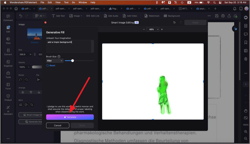 Add visuals from AI