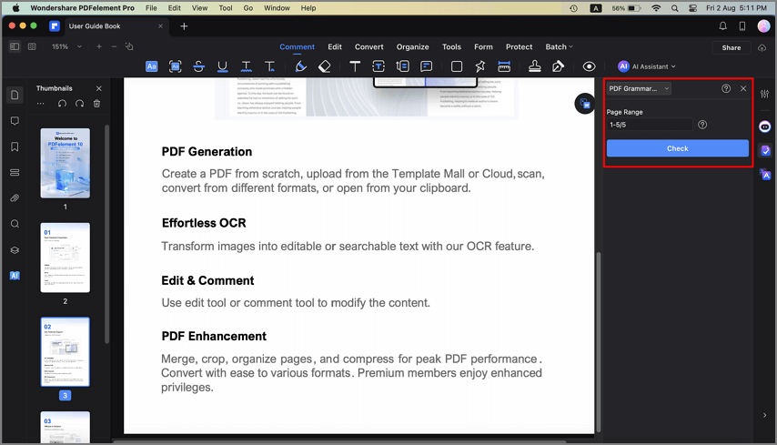 pdf grammar check