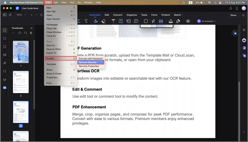 pdf passwort remover macos