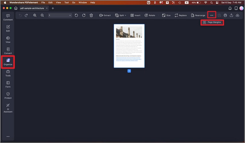Page Margin