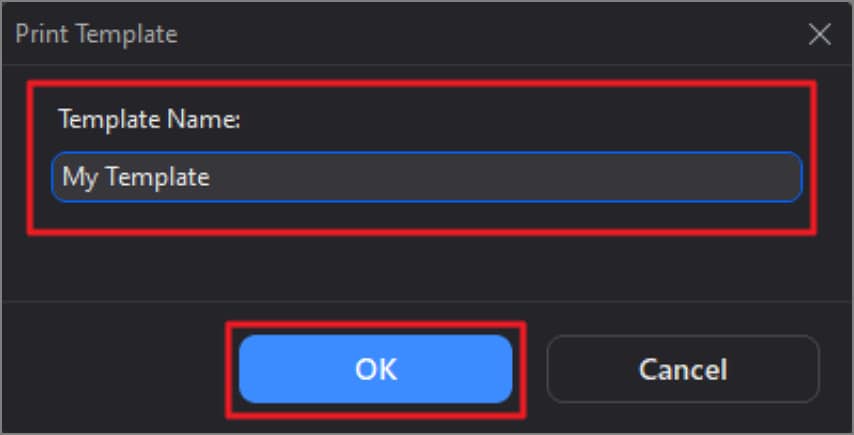 add template name