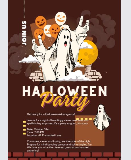 halloween party invitation text 6