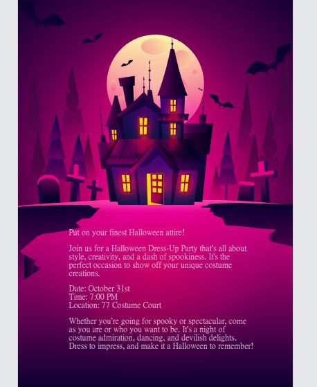 halloween party invitation text 8