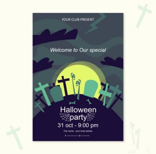 halloween party poster 13
