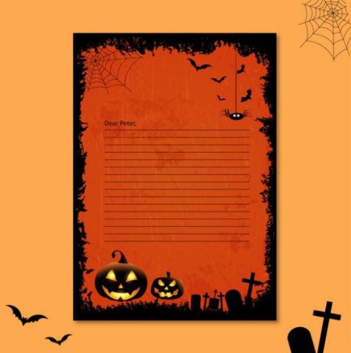 manifesto della festa di Halloween 17