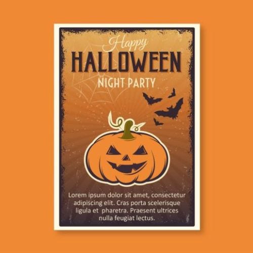 halloween party poster 23