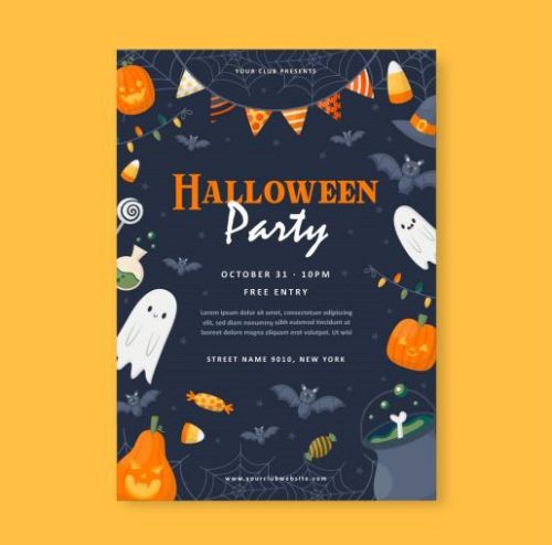 halloween party poster 29