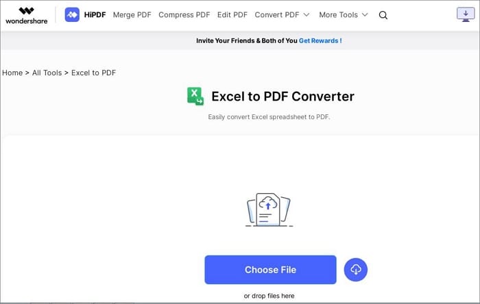 excel to pdf online converter