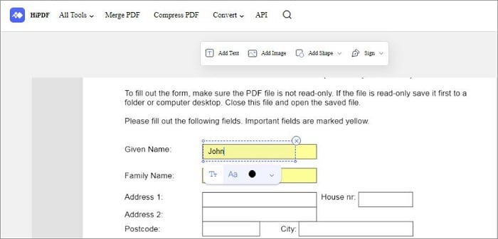 edit pdf forms online
