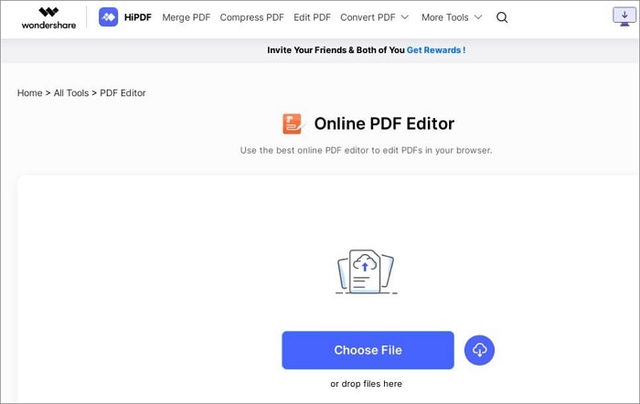PDF-Text online bearbeiten