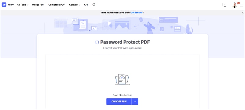password protect multiple pdf files at once online