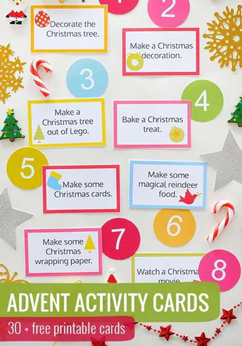 6 Printable Advent Calendar Ideas to DIY Yours