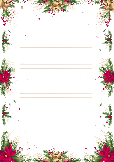 christmas letter template