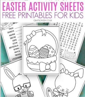 easter activity packet