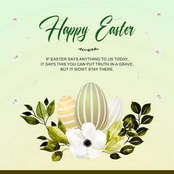 easter eggs and easter lily template