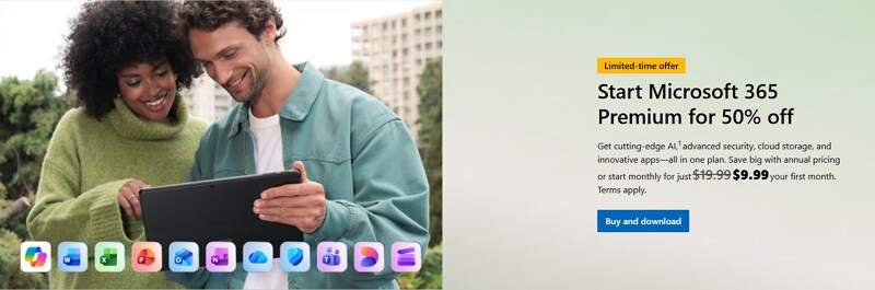 microsoft 365 black friday deal