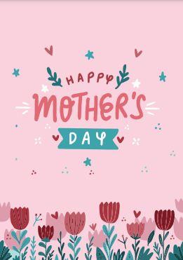 happy mothers day printable card