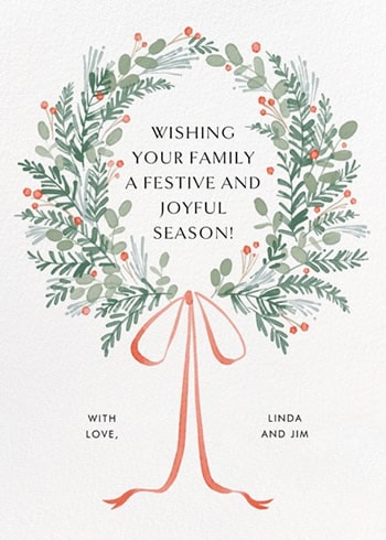 online christmas card