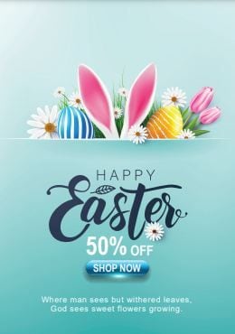Easter Bunny Silhouette Cards 