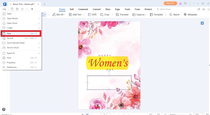 save womens day pdf