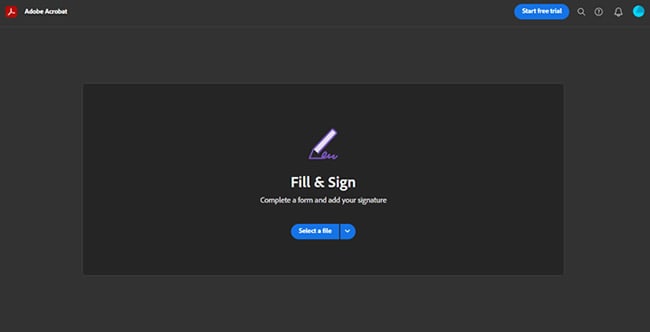 pdf sign online for free