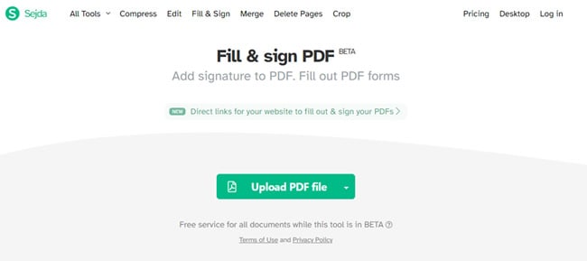 request pdf signature free