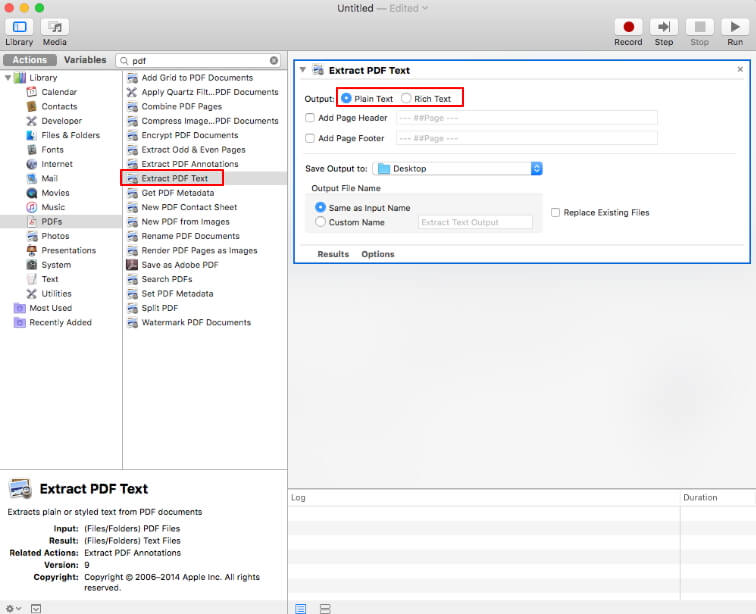 how to change document from pdf to jpg mac