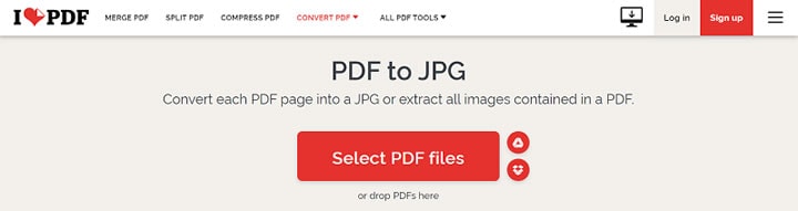 Komprimierte PDF-Datei in JPG konvertieren 