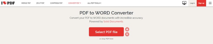 select a pdf file