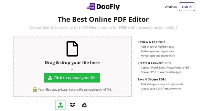 lettore pdf online docfly