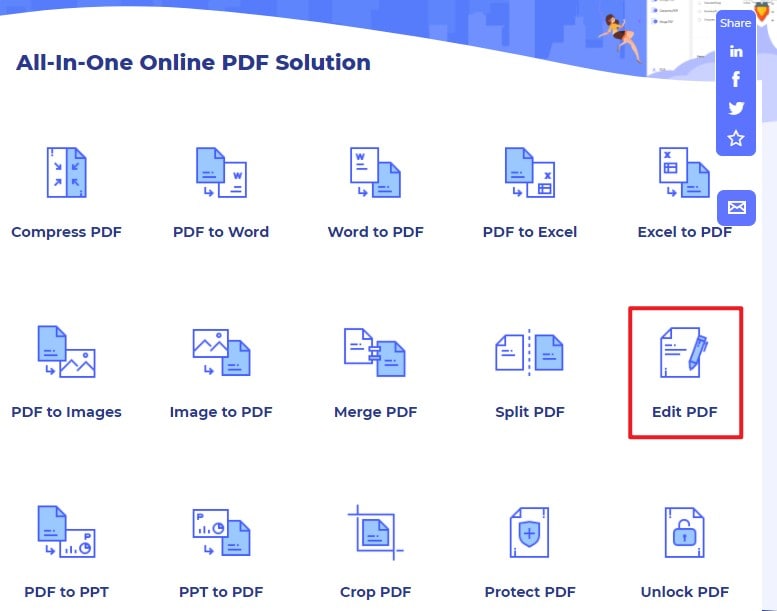 modificare il testo dei pdf online