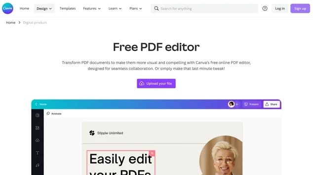 canva pdf editor