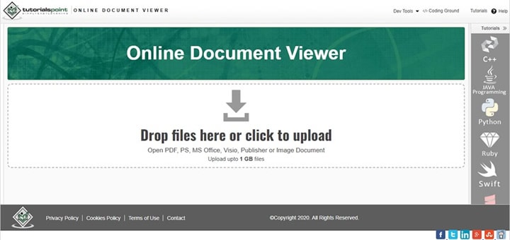 online document viewer