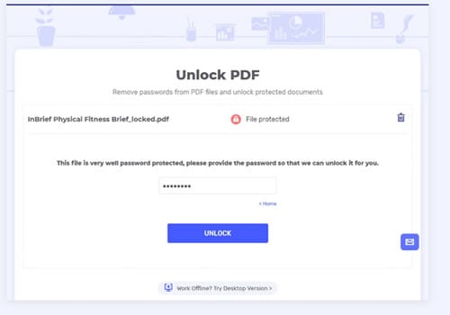 PDF Unlocker Tool API